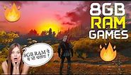 Top 5 Best PC Games for 8GB Ram 🔥🔥 | Best 8GB Ram PC Games| Ultra High Graphics PC Games for 8GB Ram