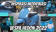 INSPIRASI MODIF VESPA MATIC 2022 - VESPA SPRINT S 150 BLUE AUDECE !!!