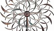VEWOGARDEN Large Outdoor Metal Wind Spinners, 360 Degrees Swivel Wind Sculpture Yard Art Decor for Patio, Lawn & Garden 66 * 15.8 Inches