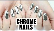 Chrome MIRROR Powder Nails