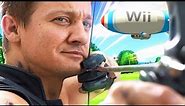 Hawkeye in Wii Sports Archery
