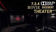 Basement Home Theater Walk Through / Game Room / Man Cave / Arcade / 7.2.4 Dolby Atmos Setup (2022)