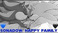 Sonadow: Happy Family 👨‍👨‍👦❤️(comic dub)