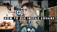 How to use Fujifilm Instax Square SQ6 (+ example photos)