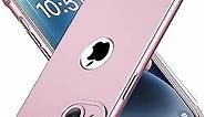 ORETECH for iPhone 15 Plus Case iPhone 14 Plus Case, with [2 x Screen Protectors] [10 Ft Military Grade Drop Test] [Camera Protection] Shockproof Slim Thin iPhone 15/14 Plus Cover 6.7" Rosegold