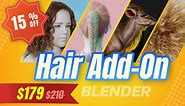 Blender Addon | Hair Add-On Bundle | Vfx Grace