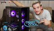 Budzim drugaru PC novo Deepcool RGB kuciste sa ventilatorima!!!