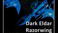 Dark Eldar - Razorwing Jetfighter