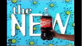 Introduction Of The New Coke 2 Litre Bottle Shape TV Commercial 1994 Coca Cola