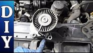 How to Replace the Serpentine Belt and Tensioner - Mercedes C240 C320 E320 CLK320 ML320 V6