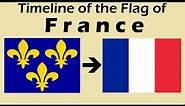 Historical Flags of France (Timeline with the French National Anthem)