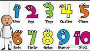Los números del 1 AL 10 para niños en español - Aprende Facil con GDJ 05