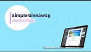 Simple Giveaway Template