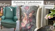 Painting Upholstery (it's easier than you think!)
