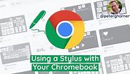 Using a stylus with your Chromebook