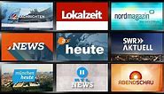 German TV News Intros 2018 / Openings Compilation (HD)