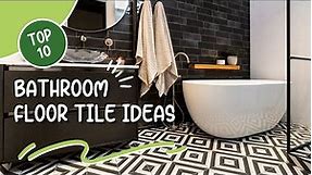 10 Best Bathroom Floor Tile Ideas | Most Popular Tile for Bathrooms