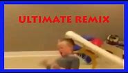 Kid gets hit by a basketball hoop ULTIMATE REMIX