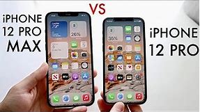 iPhone 12 Pro Vs iPhone 12 Pro Max In 2022! (Comparison) (Review)