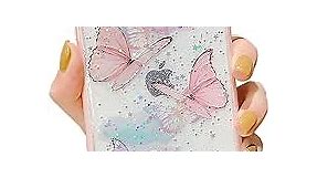 iPhone 11 Case Glitter Butterfly Sparkle Case for Women Girls,Cute Slim Soft Silicone Gel Bling Phone Case Cover Compatible for Apple iPhone 11 6.1"