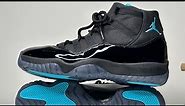 AIR JORDAN 11 GAMMA BLUE CLASSIC REVIEW **WITH ON FOOT**