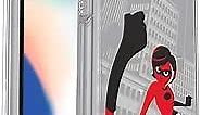 OtterBox SYMMETRY CLEAR SERIES Disney • Pixar Case Incredibles 2 for iPhone Xs & iPhone X - Retail Packaging - Elastigirl