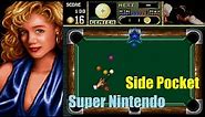 Side Pocket - Super Nintendo. Detonado até o fim com legendas em português.