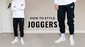 How To Style Joggers For Men
