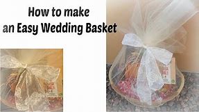 how to make a wedding gift basket/ last minute wedding gift ideas/ wedding gift ideas