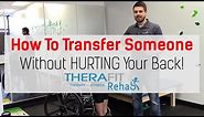 Physical Therapy Transfer Training - How To Transfer From Wheelchair To Bed