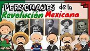 Personajes de la Revolución mexicana 20 de noviembre