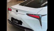 Lexus LC 500 V8 Coupe - White with Black - in stock