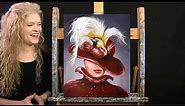 Learn How to Paint "VIVA VICTORIAN" with Acrylic -Paint & Sip at Home - Portrait Step by Step Lesson