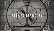 Fallout 4 - Please Stand By Ambiance [10 HOURS] (white noise, live wallpaper, vintage)