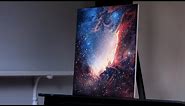 Painting a Galaxy in Space with Stars and Light (Acrylic) - Paint with Ryan!