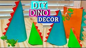 DIY Dinosaur Centerpieces Birthday Party Decor