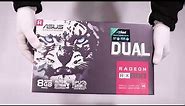 Unboxing Asus Radeon RX 580 DUAL 8GB 256BIT 2HDMI/DVI-D/2DP hands on review