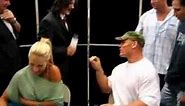 John Cena confronted at autograph signing.