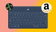 Este teclado portátil Logitech es ultra delgado y compatible con iPhone, iPad y Apple TV y Amazon lo remata con casi 70% de descuento