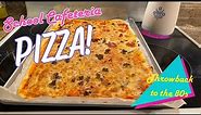 School Cafeteria Pizza - Throwback to the 80s School Pizza Recipe! 😎 QUICK & EASY