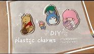 how to make shrink plastic charms 🌈 shrinky dink tutorial