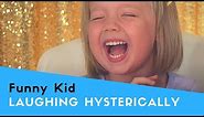 Funny Kid Laughing Hysterically