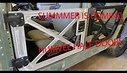 HUMVEE, HMMWV, HUMMER Half Doors