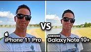 iPhone 11 Pro vs Galaxy Note 10 Plus CAMERA Test Comparison!