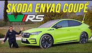 new Skoda Enyaq Coupé vRS REVIEW sporty and beautiful EV but still practical?