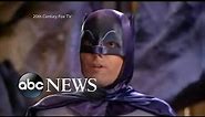 Adam West, known for playing the 'caped crusader' has died