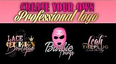 HOW TO CREATE YOUR OWN LOGO FOR YOUR BUSINESS ON YOUR PHONE💖🦋✨| LEAHTHEPLUG