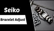 How to Adjust a Watch Bracelet - Seiko Pin & Collar
