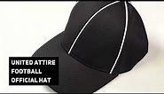 United Attire Football Referee Hat (Black)