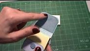 How to make a Teeny Tiny Post It Note Holder